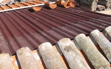 Instalación de Onduline Bajo Teja en Nava de la Asunción